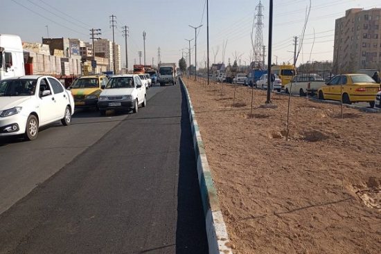 افتتاح دوربرگردان مسیر جدید دسترسی به بلوار امام خمینی(ره) شهرک واوان