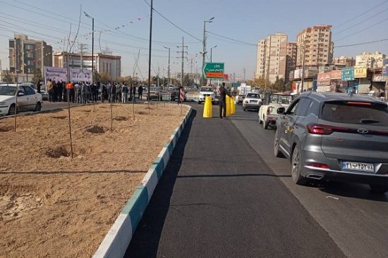 افتتاح دوربرگردان مسیر جدید دسترسی به بلوار امام خمینی(ره) شهرک واوان