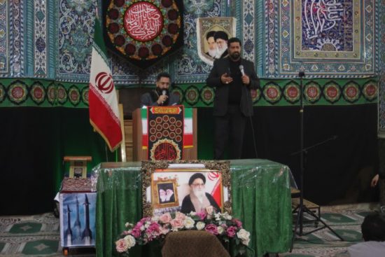 وداع با پیکر آیت الله محمودی